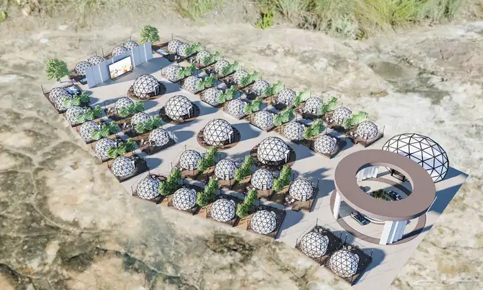 للمخيمات السياحيه والمنتجعات السياحية والكافيهات 2