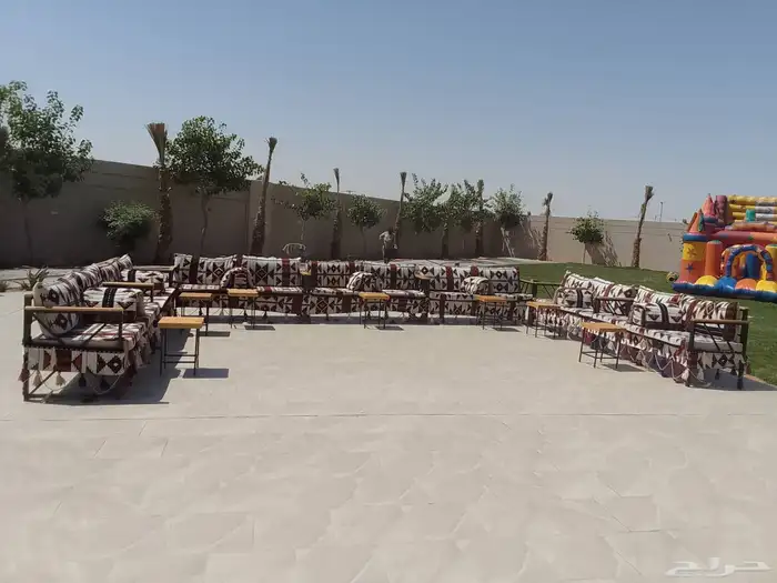 تاجير كراسي طاولات تاجير كنب تاجير جلسات شعبيه تاجير اركان س 0