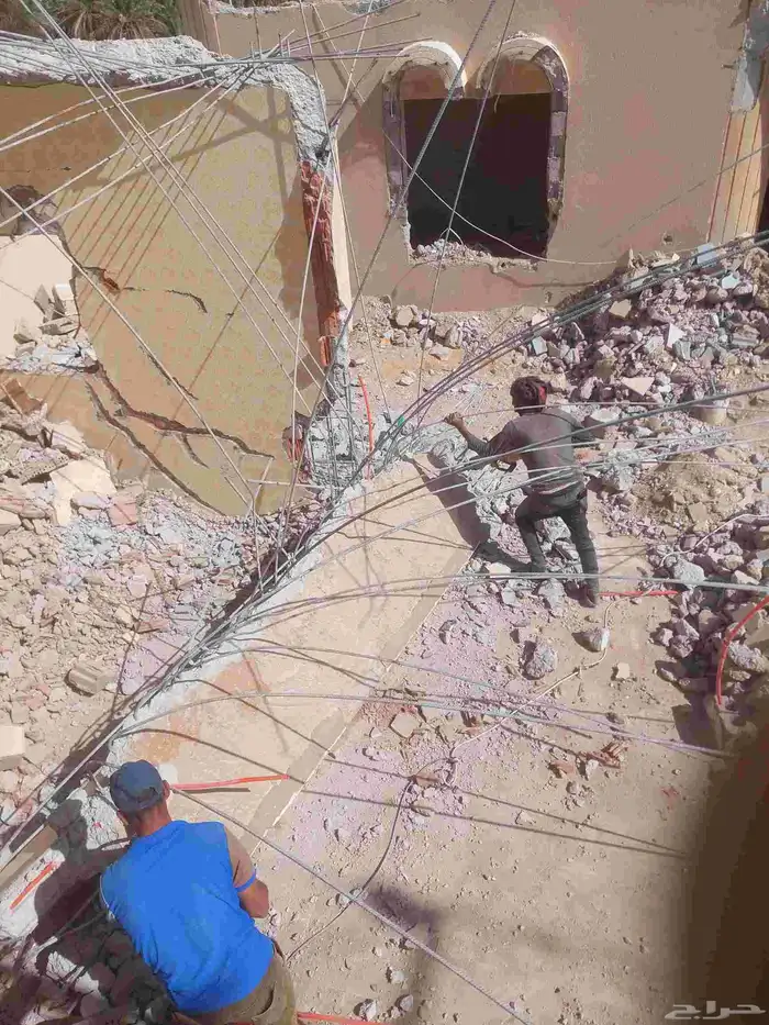 هدم وتكسير خراسانات بلك وقص الصاروخ درايش وابواب 11