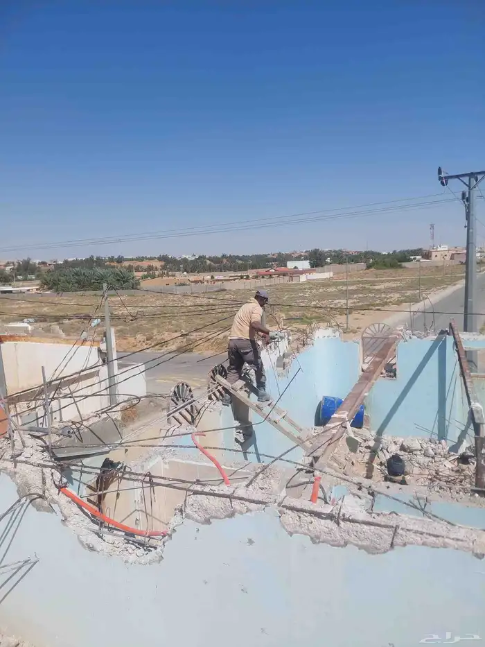 هدم وتكسير خراسانات بلك وقص الصاروخ درايش وابواب 12