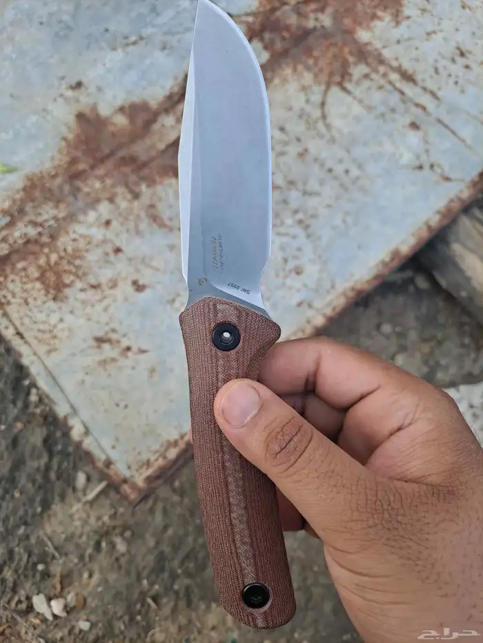 سكين فولاذ D2 zt درجة أولى 3