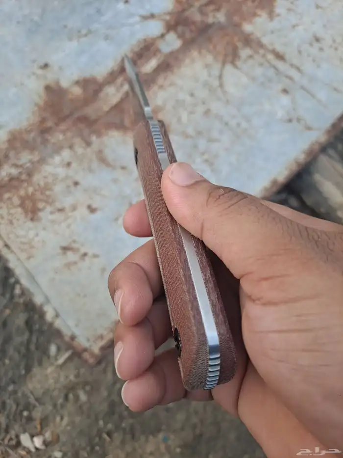 سكين فولاذ D2 zt درجة أولى 4