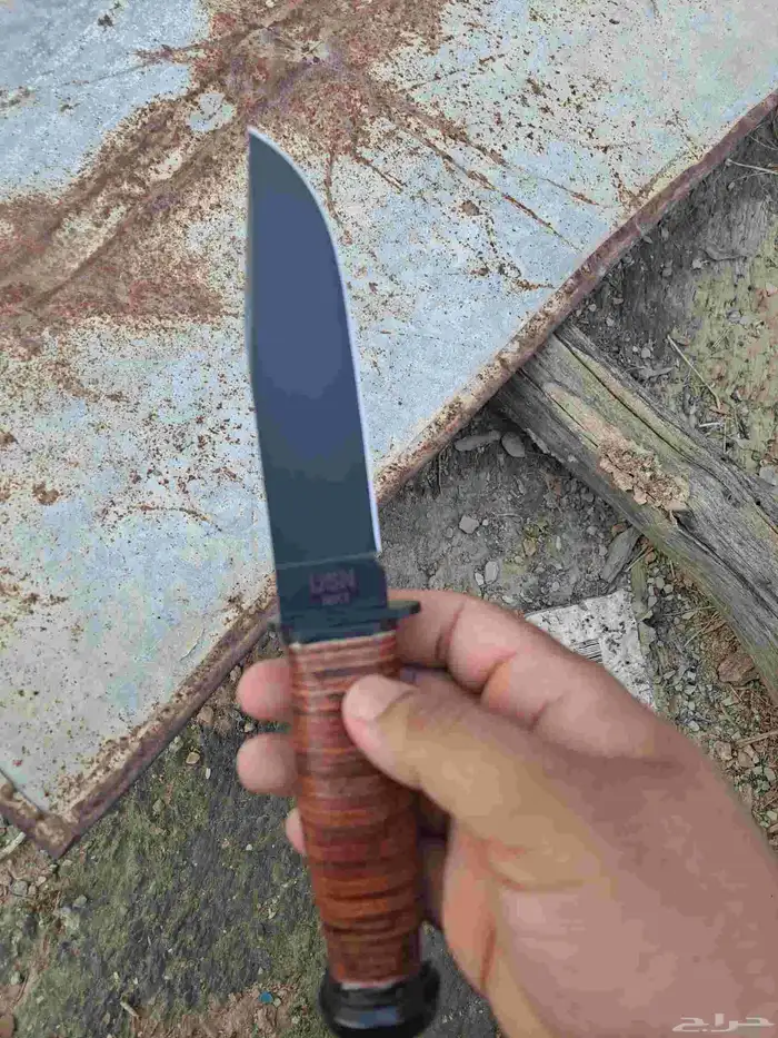 سكين رحلات حديد 1095 فولاذ 2