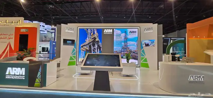 تصميم وتنفيذ بوثات احترافية   شاشات LED 1
