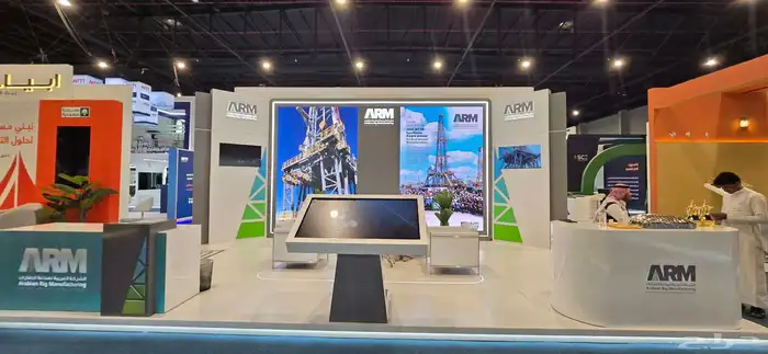 تصميم وتنفيذ بوثات احترافية   شاشات LED 5