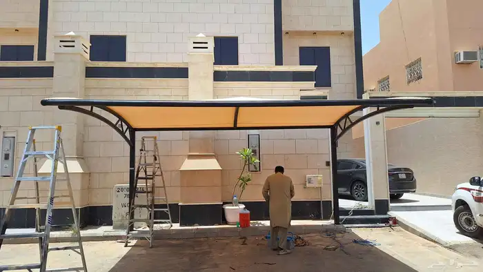 تركيب مظلات سيارات بريده القصيم 5