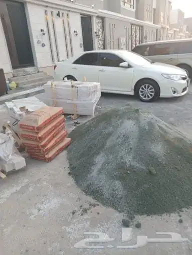 بطحاءأسمنت طوب عتب خرسانه قلاب دينة طرطشة رصيف بندورة بناء 7