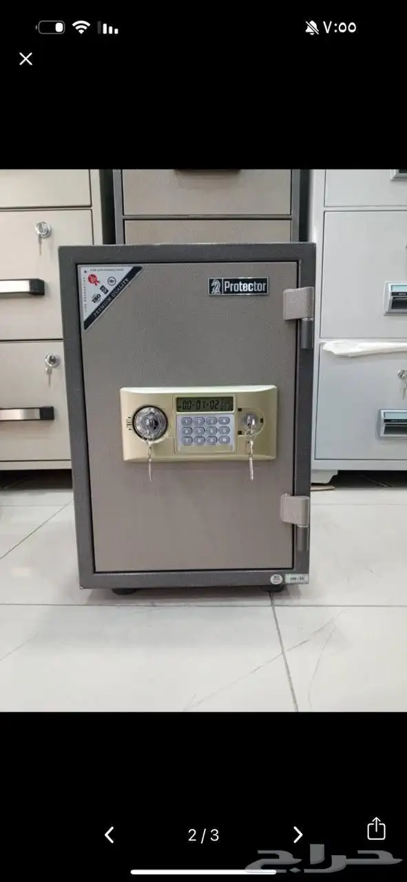 خزائن مقاومة للحريق بجميع اوزانها 3