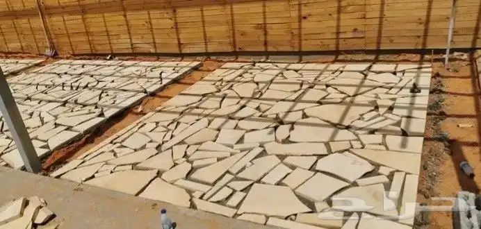 حجر عشوائي حجر ممرات 1