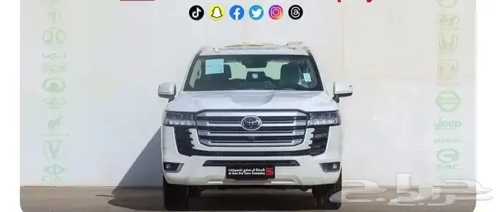 لاندكروزر GXR L3 موديل 2025 اصفار سعودي كاش واقساط 1