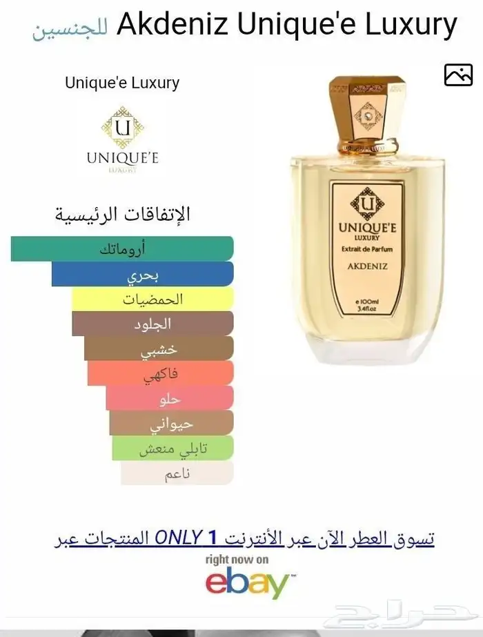 عطر اكادنيز من يونيك لكجري 1