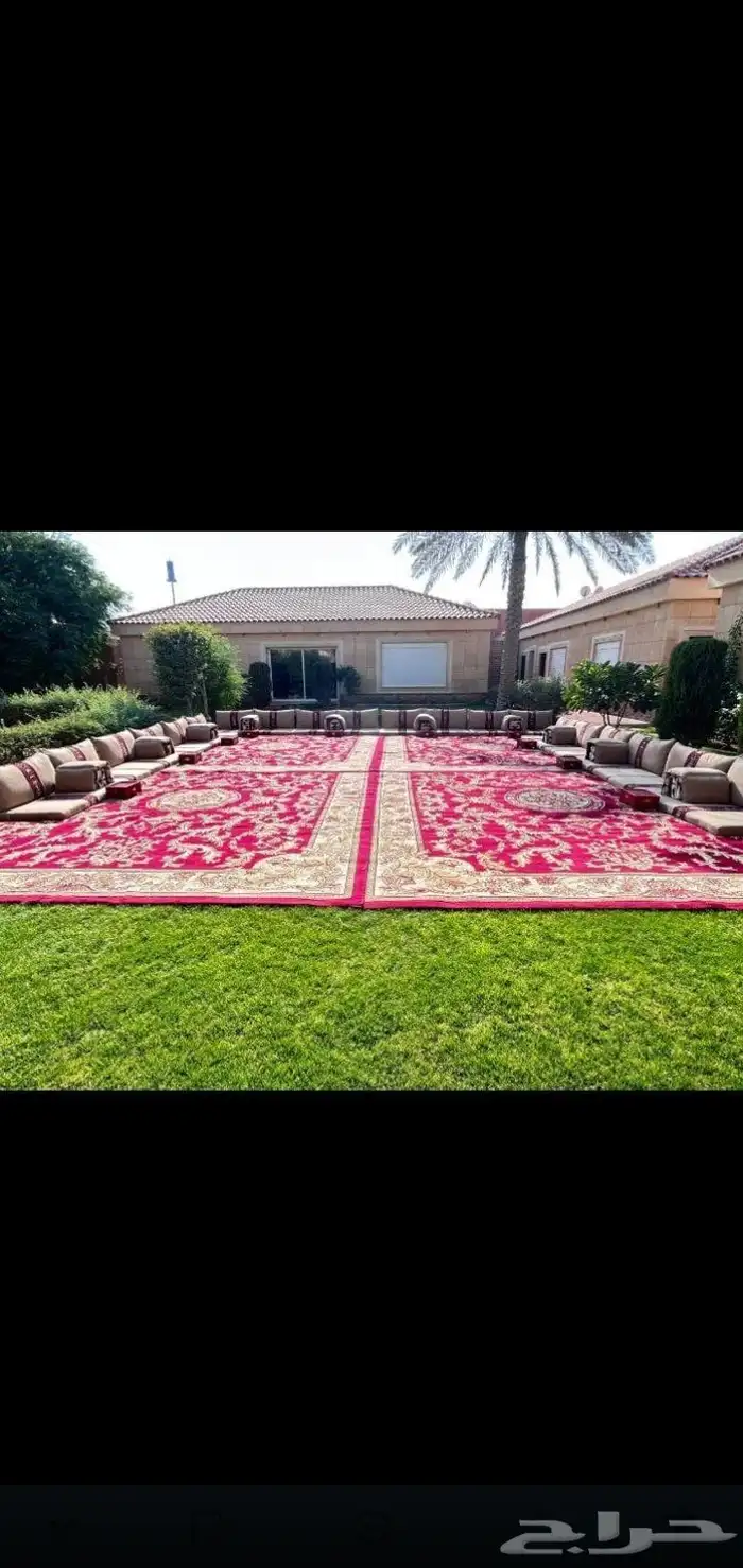 تأجير خيم تأجير كراسي وطاولات تاجير اركان تراثيه تاجير جلسات 7