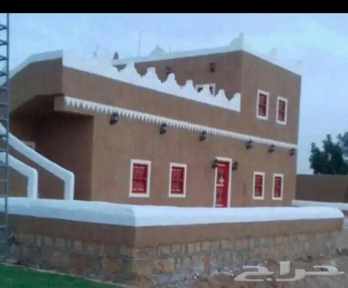 البيوت الطين بنا وترميم 4
