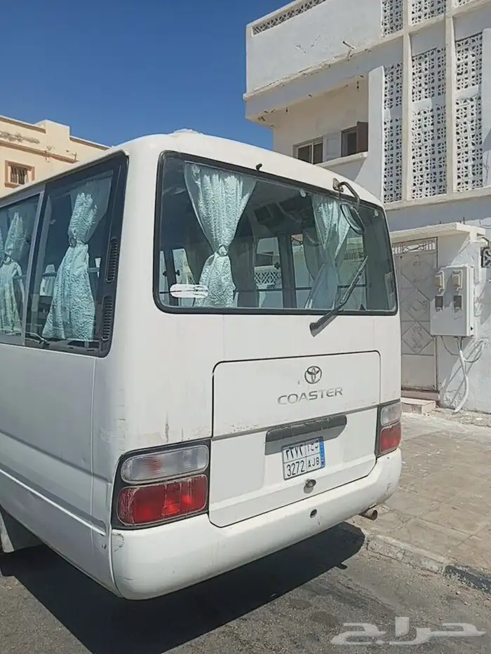 ايجار باص كوستر30راكب مع سواق مشوار رحلات نقل عمال شركة مصنع 2