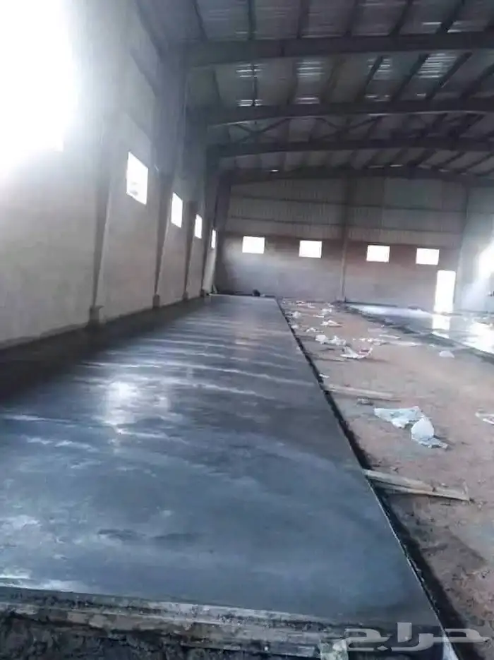 أرضيات الخرسانة صبة نظافة مروحة تنعيم   ملعب   سبورت بوكس 4