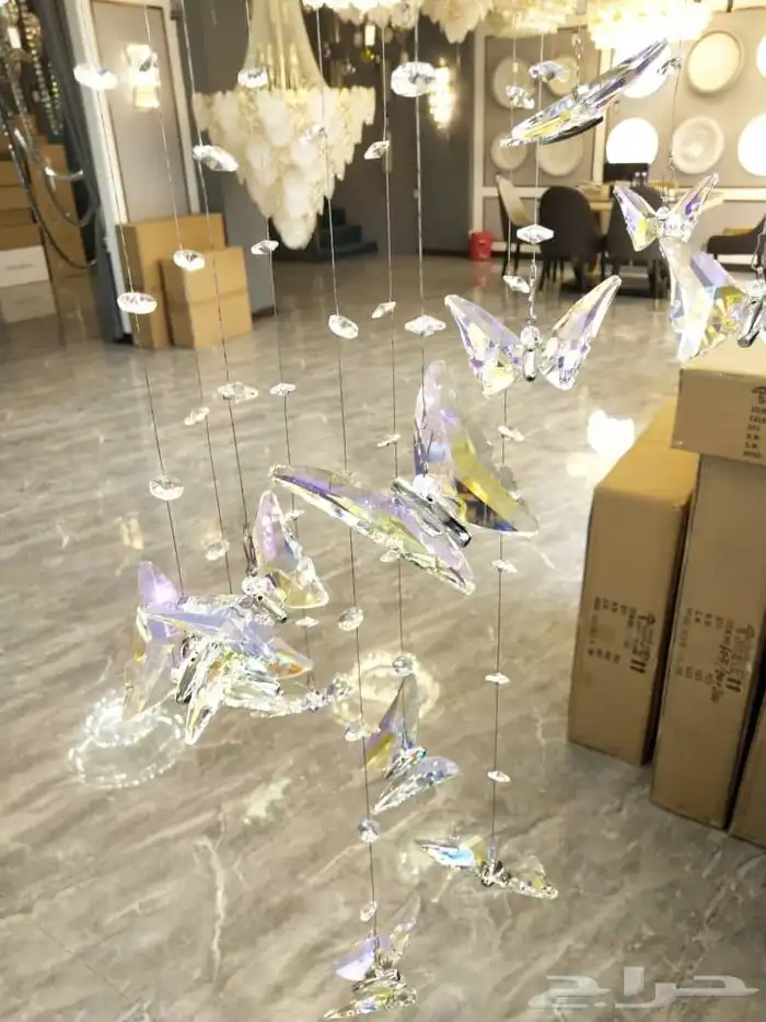 نجف احجار أوراق حلزوني تفصيل ثريات جميع انواع المقاسات 4