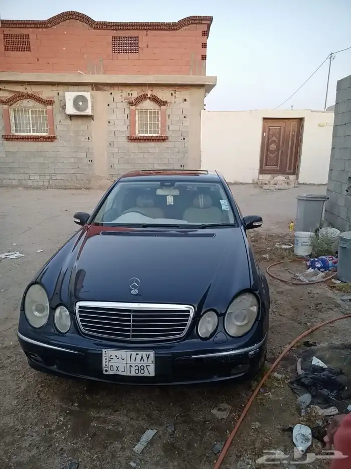 مرسيدس 2003مكبنه فياقرا 6سلندر مكينه قير ممتاز 3
