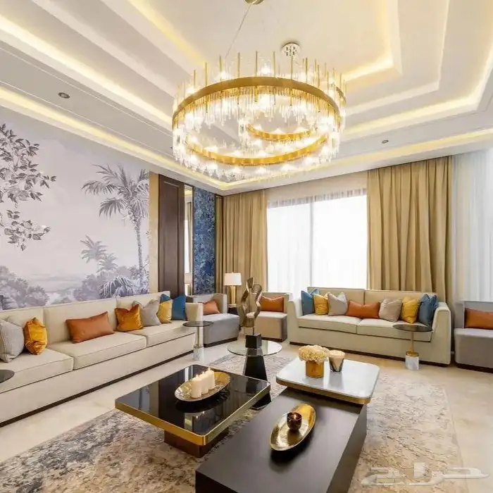 تفصيل و تنجيد كنب و مساند و ستائر ويفي جميع الأنواع 24