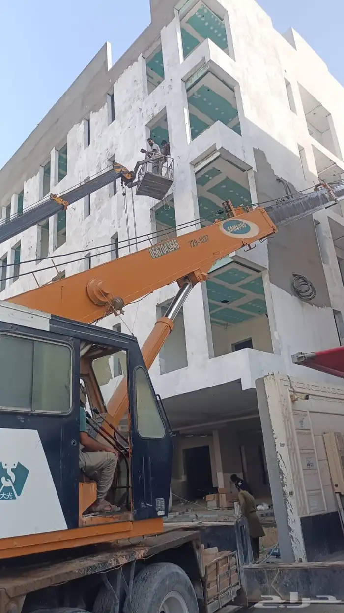 رافعه باسكت كرين معدات ثقيله 4