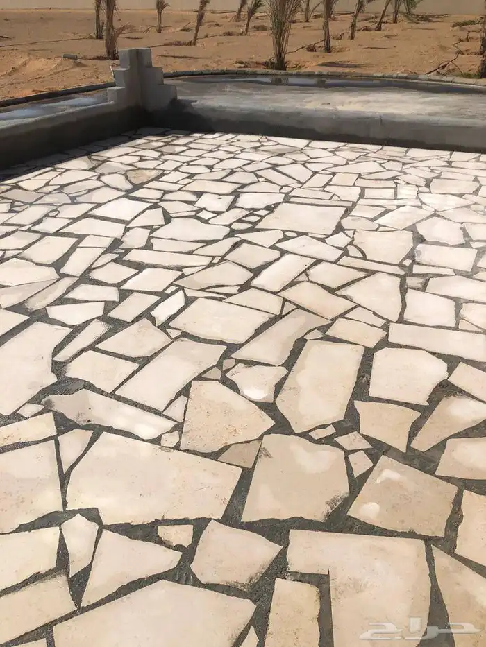 حجر عشوائي حجر ممرات 0