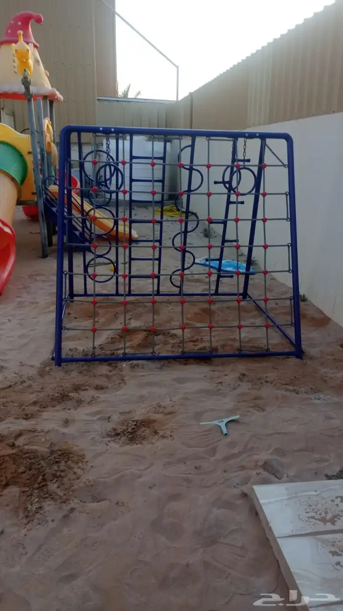 المرجيحة زحلقه ألعاب روضة 3