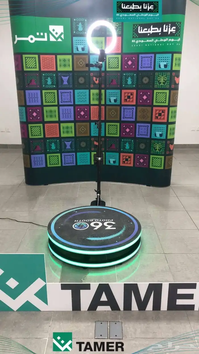 جهاز فوتوبوث 360 للايجار بأسعار تنافسية 2
