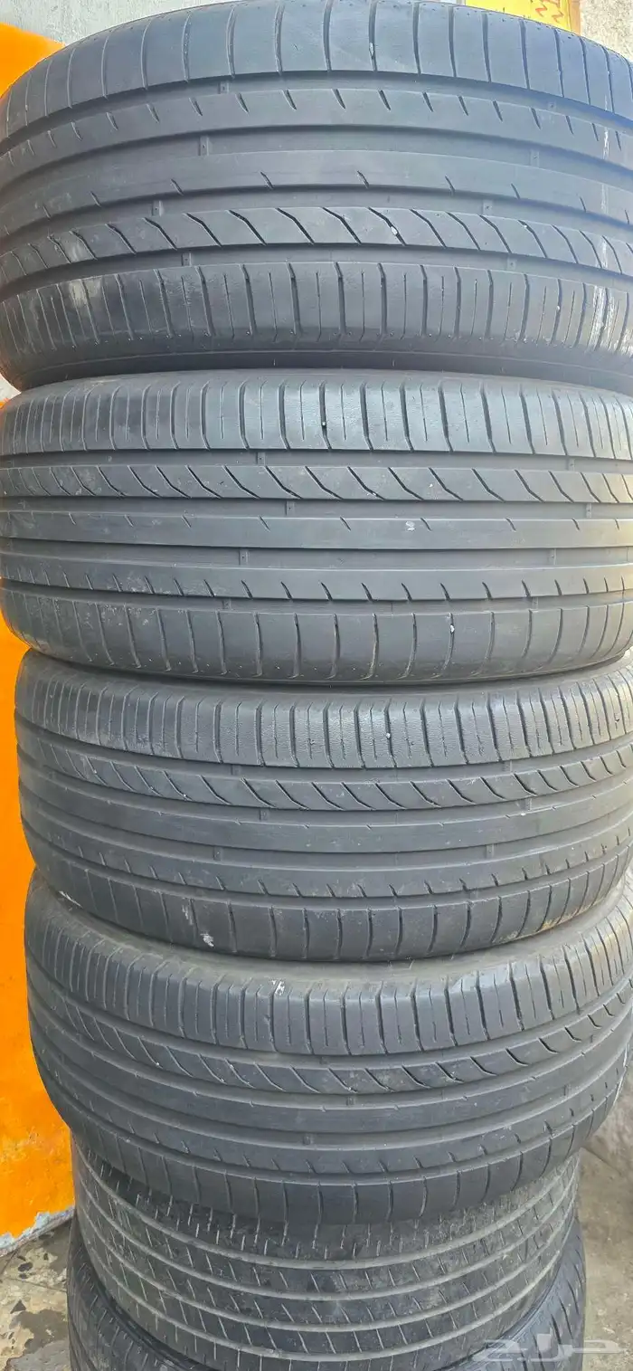 كفرات مقاس 255 50 20 كوري على الشرط من التحبيل 1