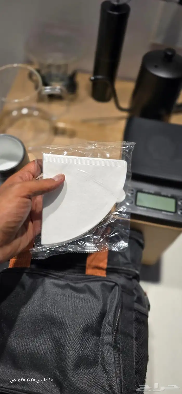 شنطة القهوة المختصة مع الأدوات 8 أدوات مع الشنطة 0