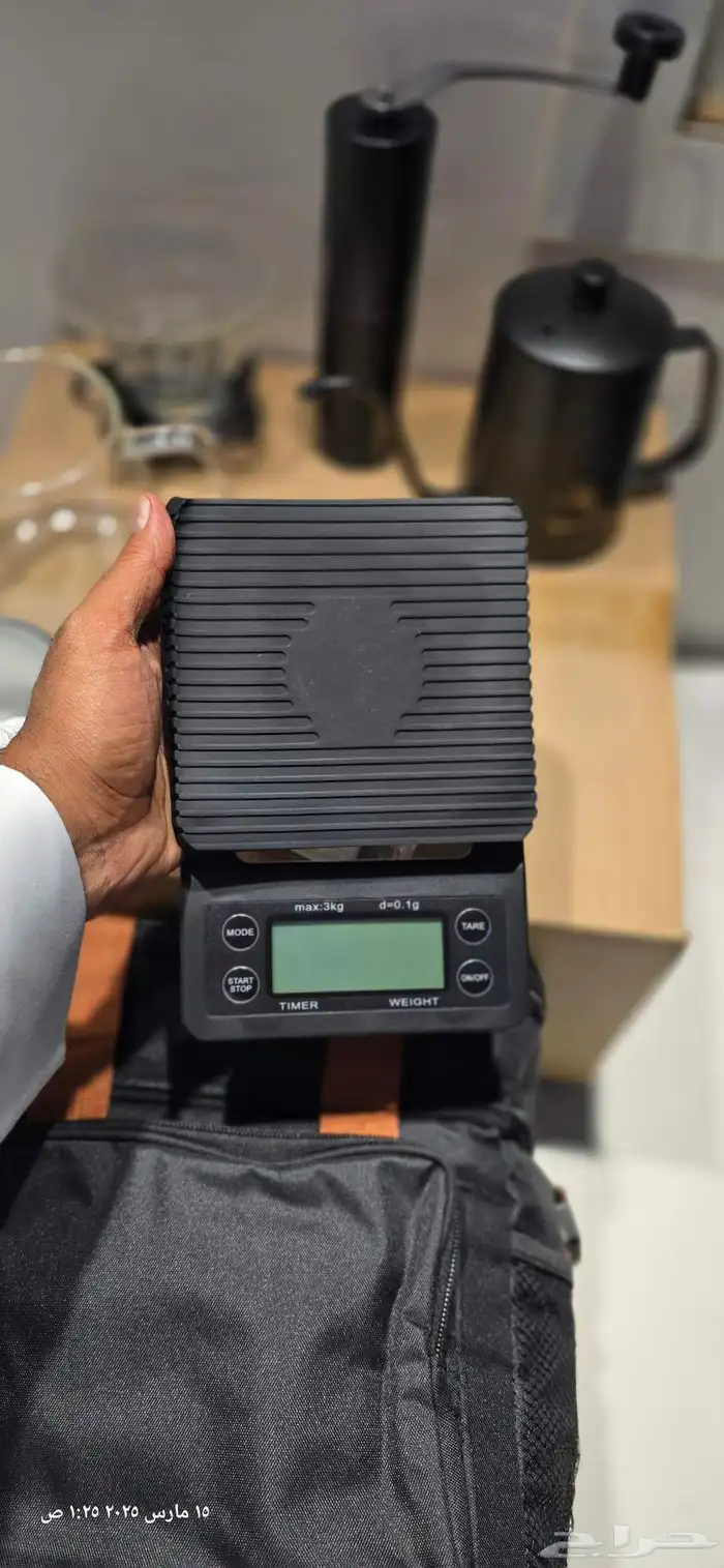 شنطة القهوة المختصة مع الأدوات 8 أدوات مع الشنطة 1