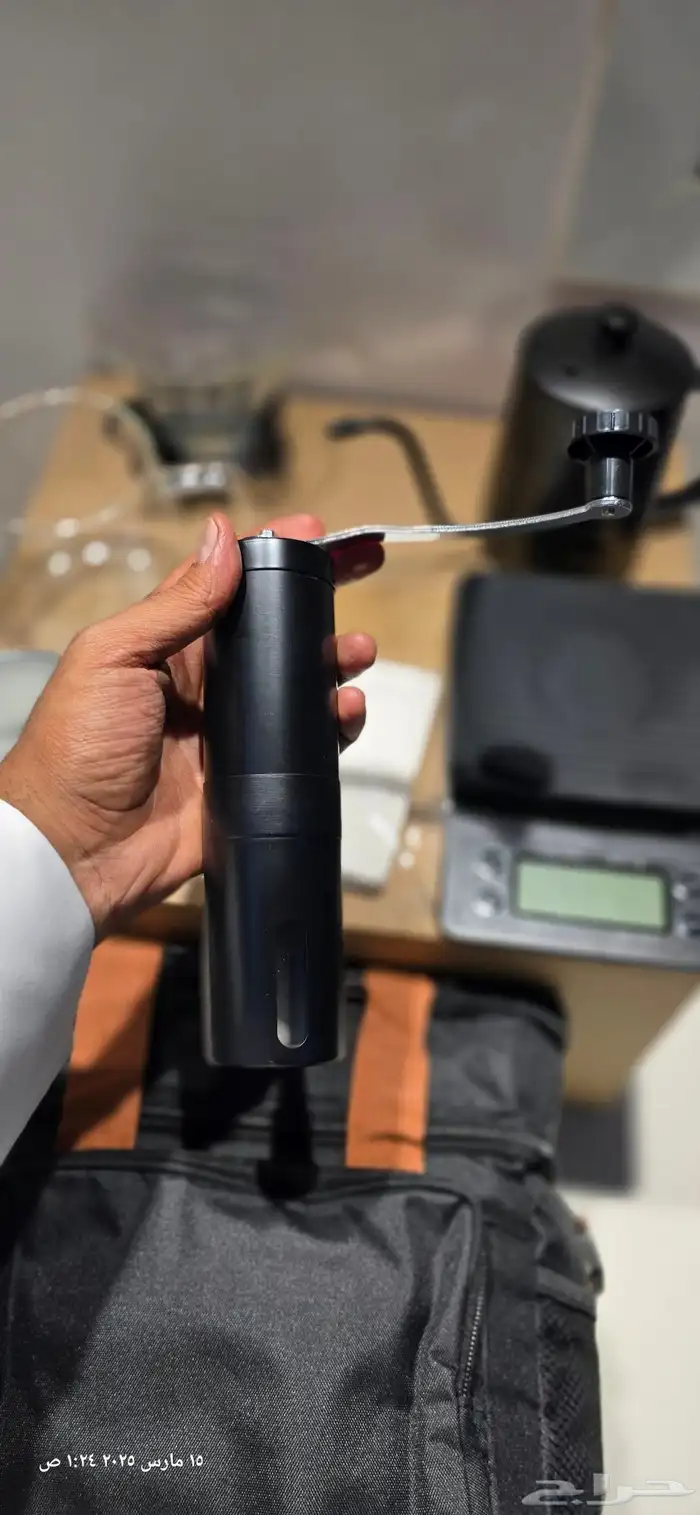 شنطة القهوة المختصة مع الأدوات 8 أدوات مع الشنطة 2