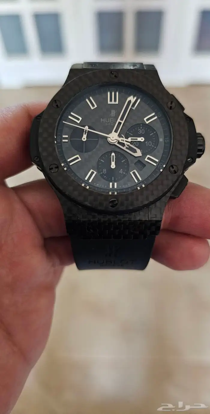 ساعه هوبلو كاربون فايبر Hublot big bang carbon 12