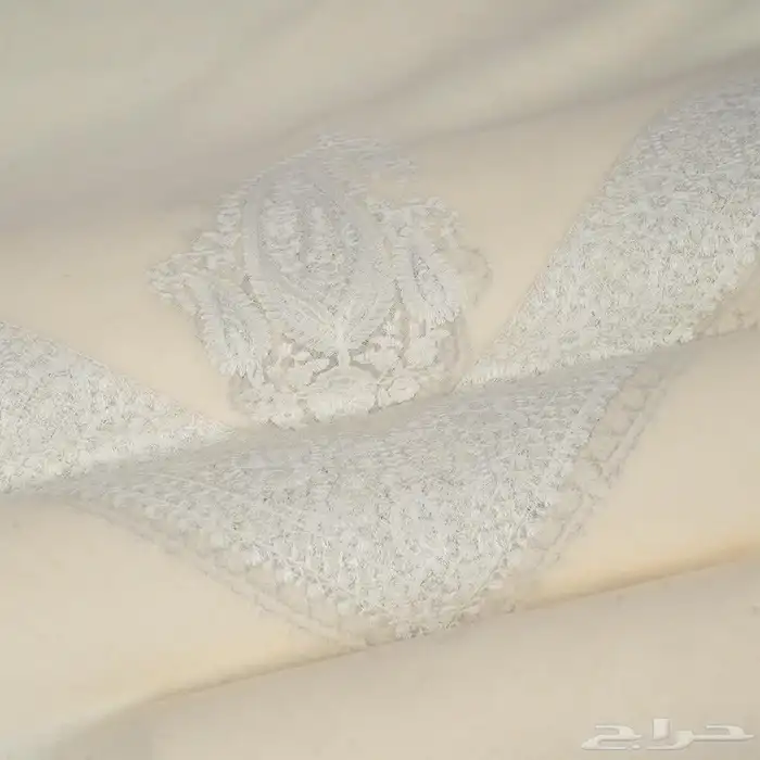 غتره شال كشميري شتوي صوف تطريز عريض 8