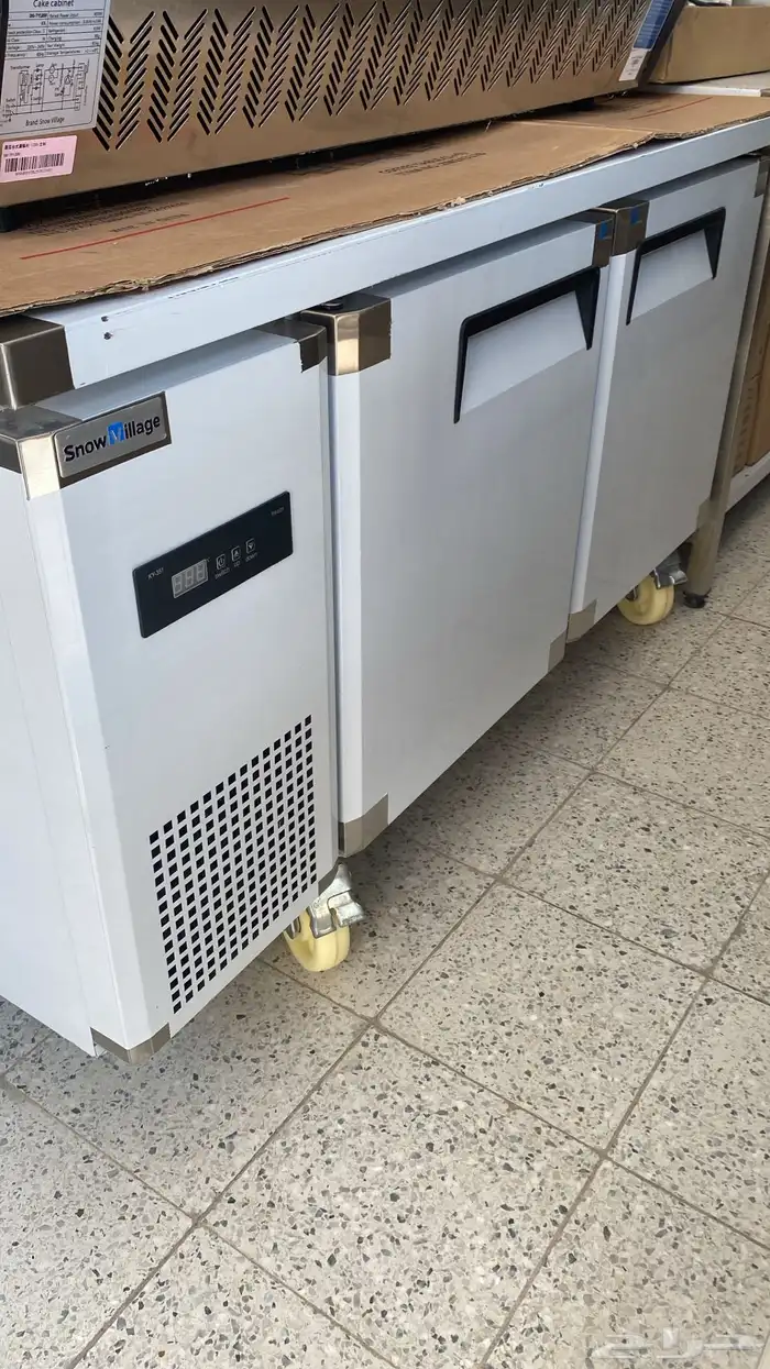 ثلاجة كاونتر ارضي معدات مطاعم اجهزة كهربائية تجيهزات كوفي 1