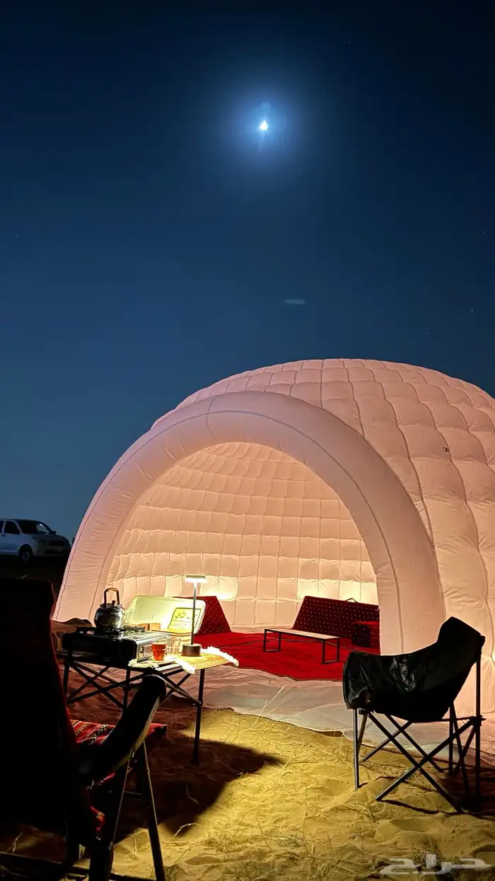 للبيع خيمه قابله ل النفخ 0