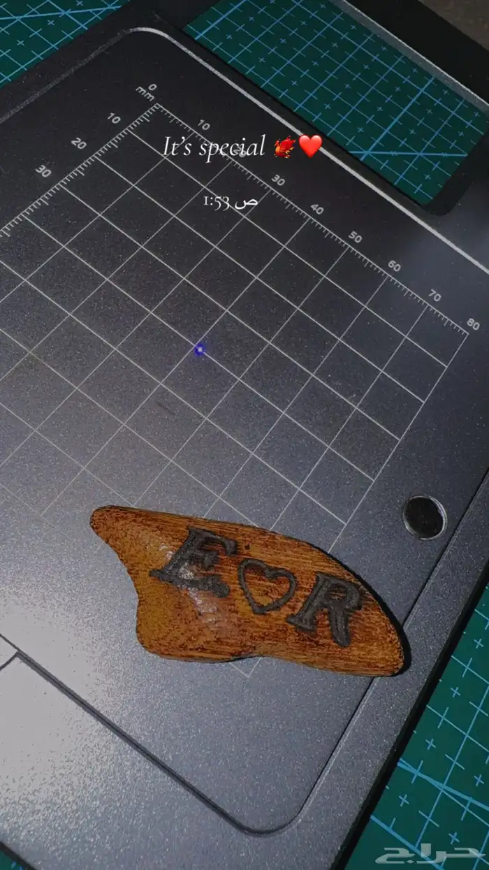 طباعه حفر ونقش ليزر 1