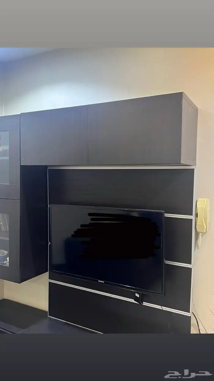 دولاب تلفزيون ومكتبه 1