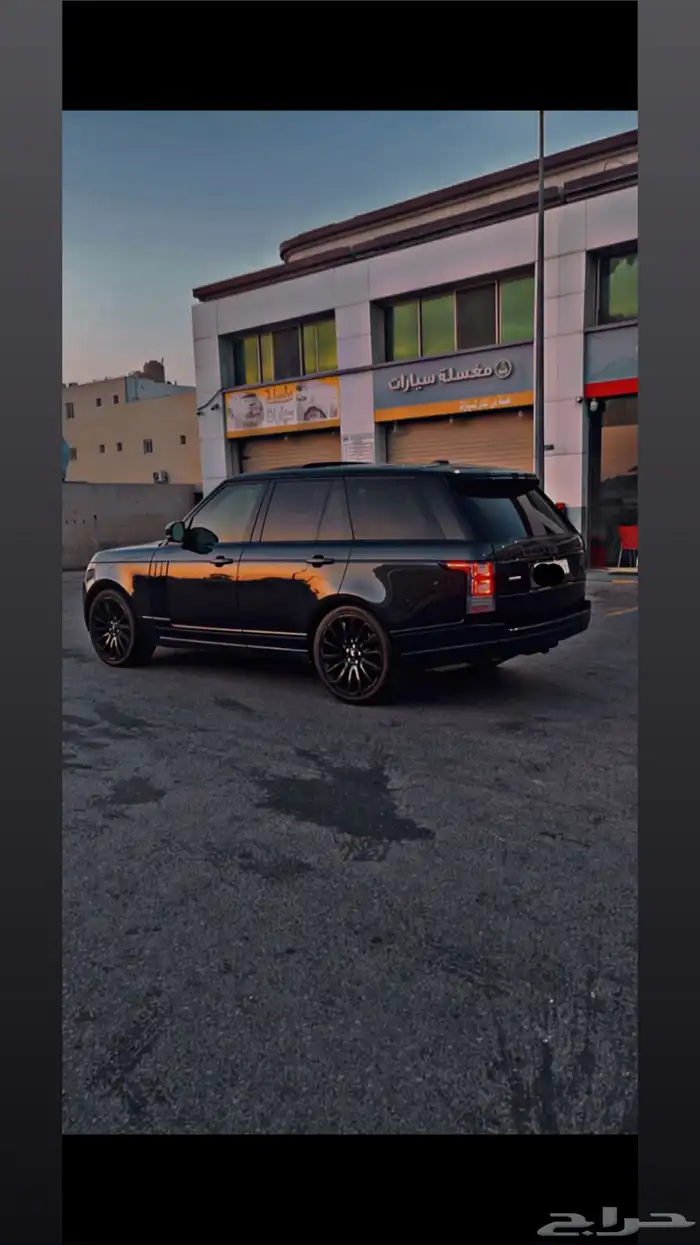 رنج روفر فوج اوتوبقرافي داخليه احمر 5