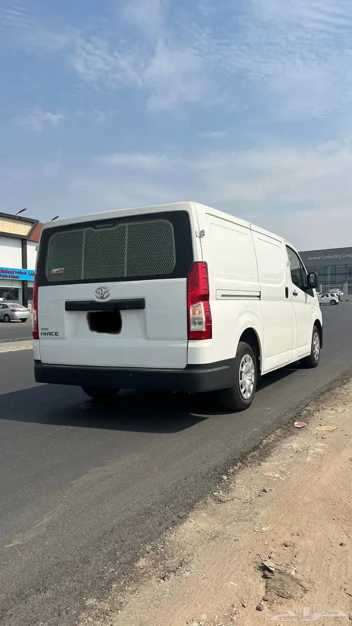 تويوتا باص هايس بضاعة ديزل 2021 4