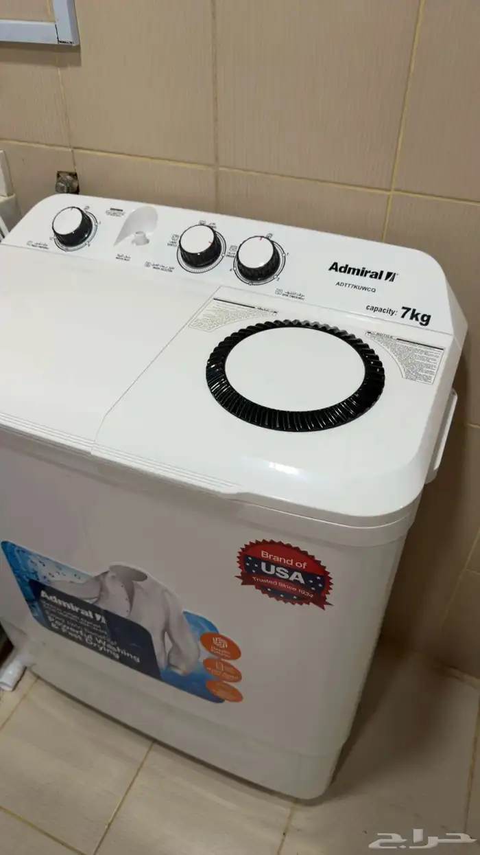 غسالة عاديت استخدمتها فقط شهر ممتازه 7 كيلو 0