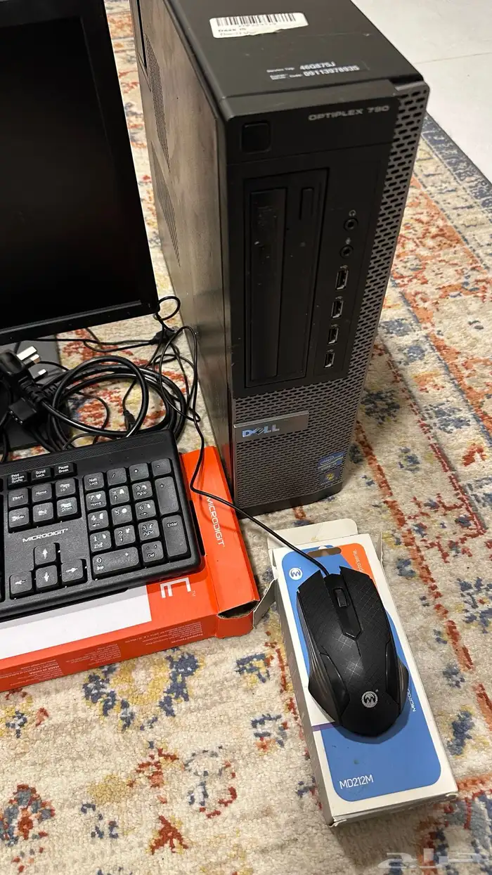 كمبيوتر مكتبي ديل 1