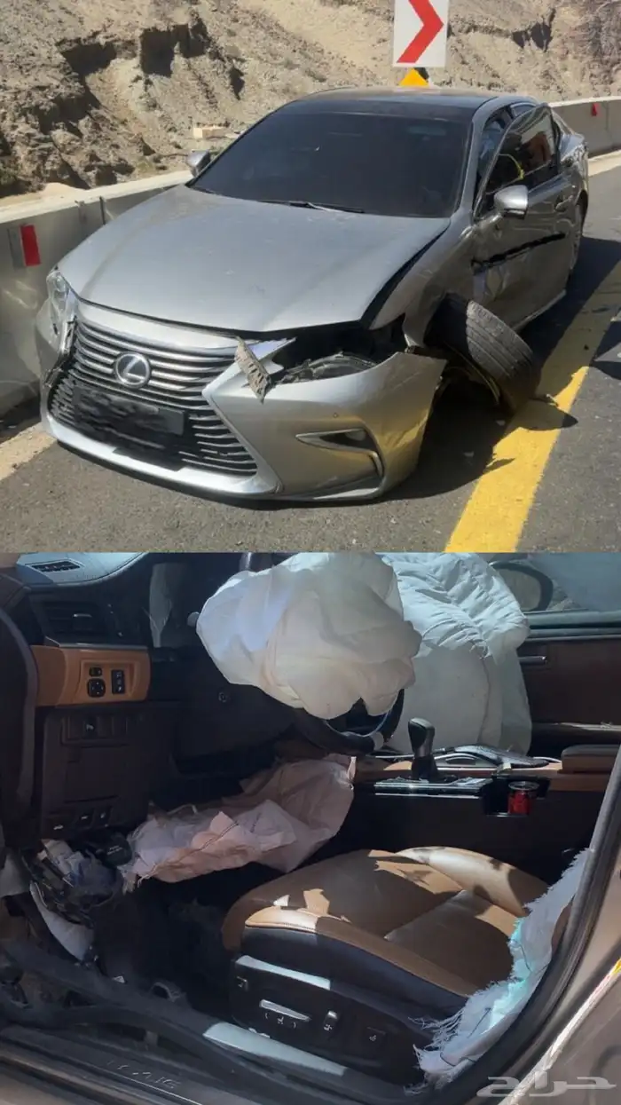 لكزس ES350 2016 مصدوم 0