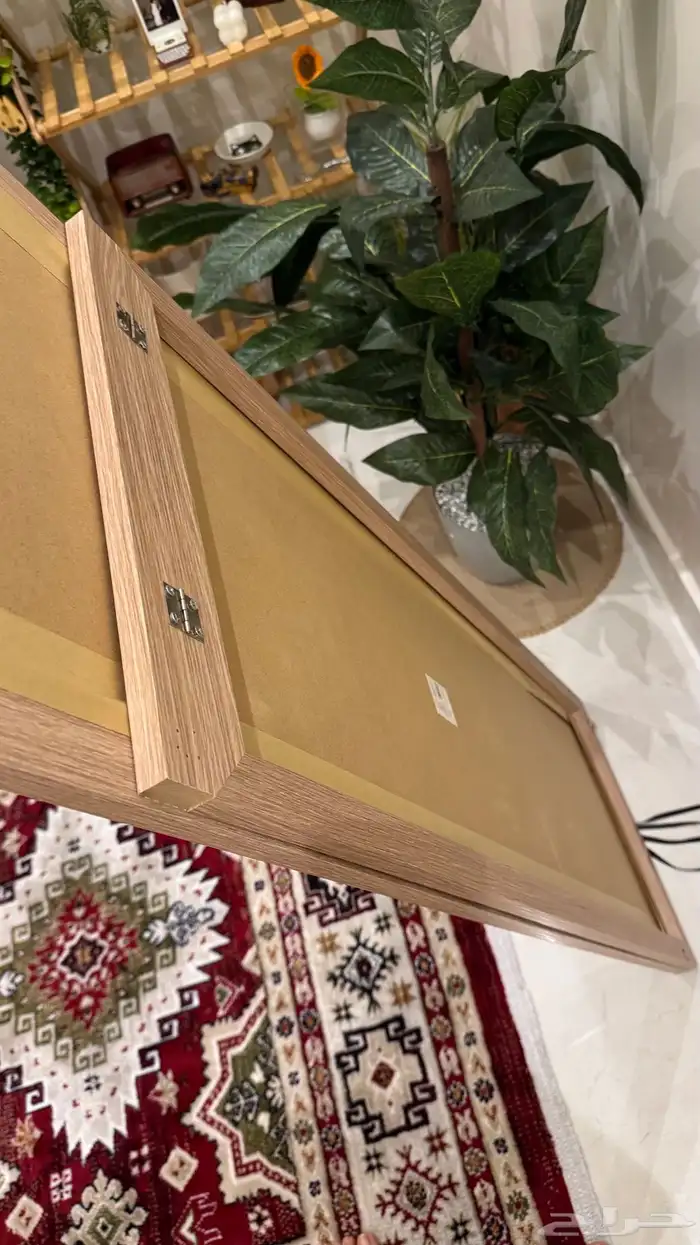 مرايه خشب طويله ارضيه من هوم بوكس 2