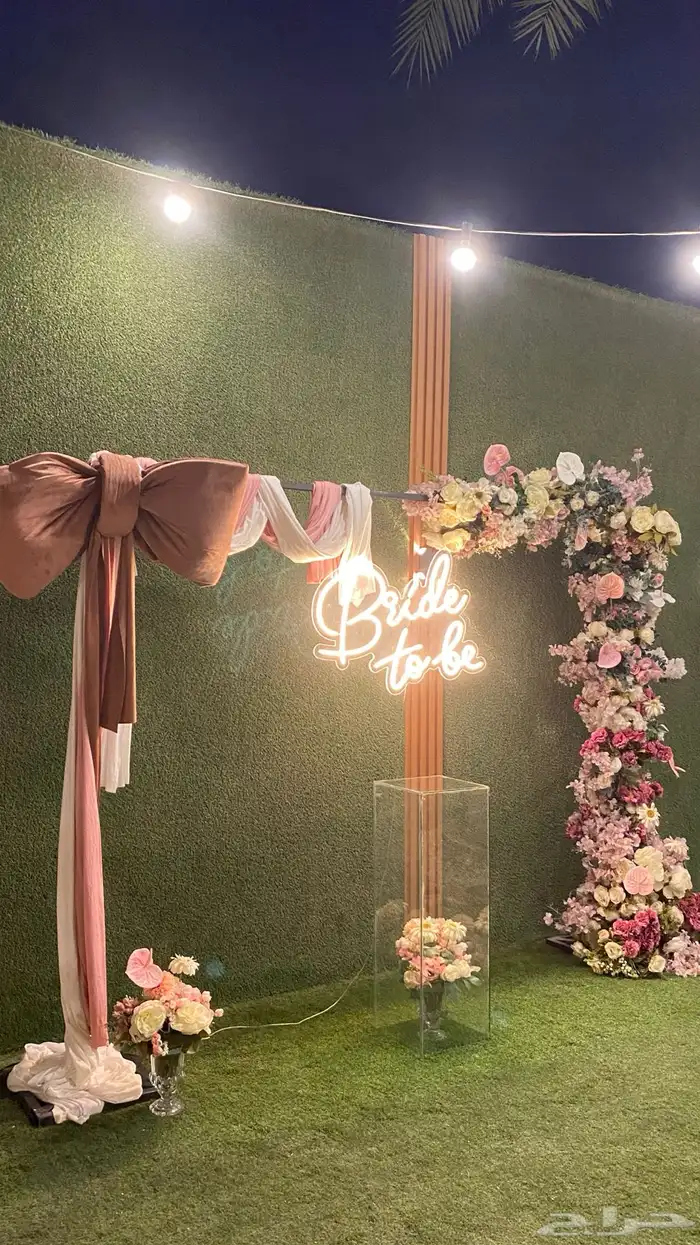 تنسيق توديع عزوبيه مع طاولة الطعام 1