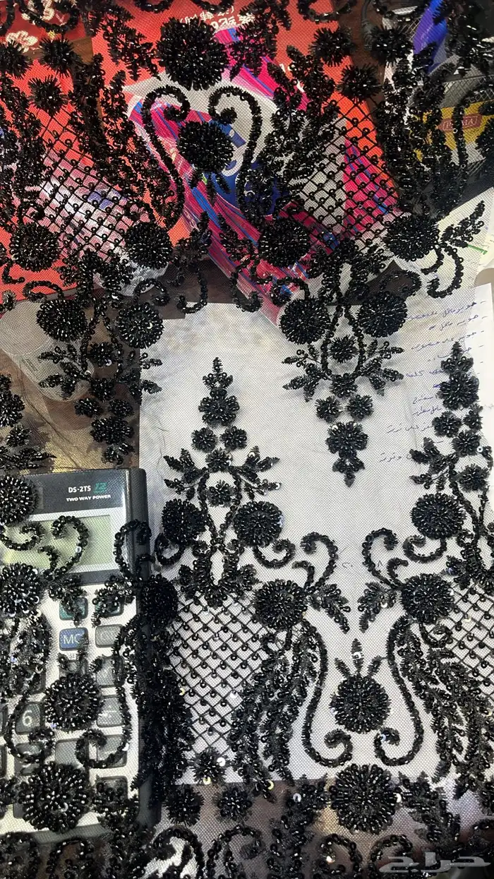 اقمشة بالجمله عبايات سهرات 3