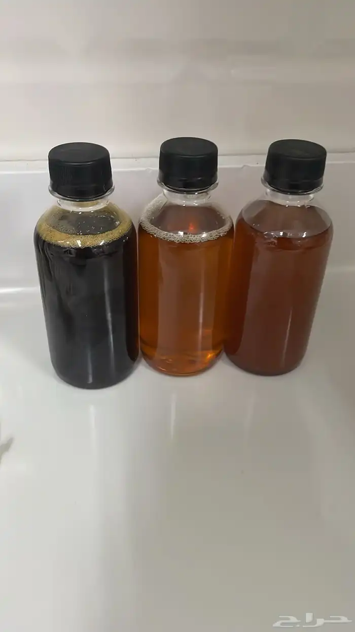 زيت السمسم والقطران ونواه التمر والسدر العضوي 0