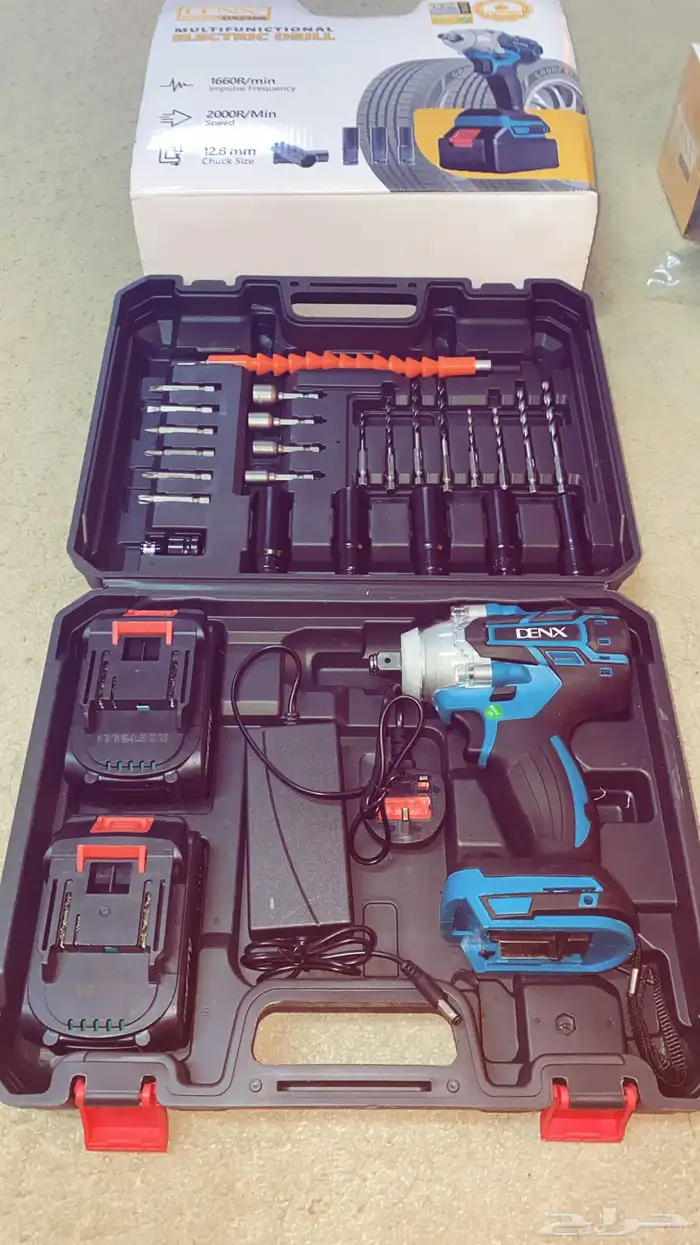 دريل كهربائي شركة DENX شركة قويه ومعتمدة 4