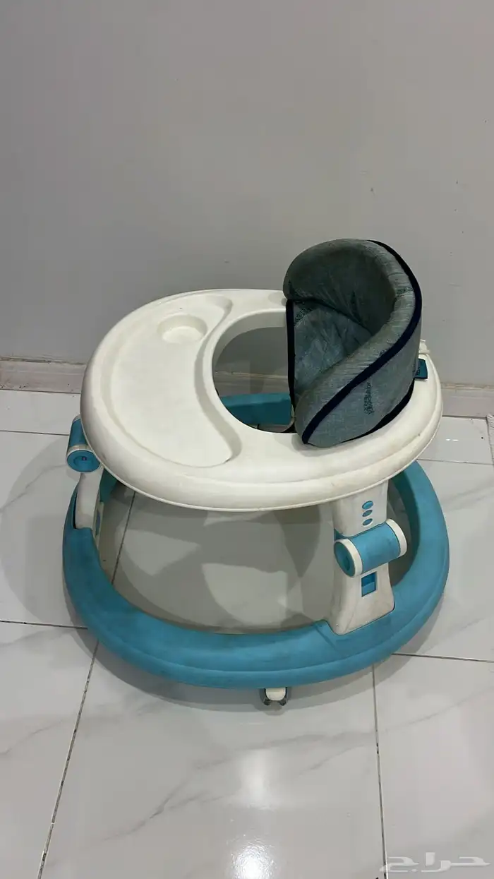 غرفة نوم كاملة بدون دولاب وعربيتين أطفال ومشاية أطفال 7