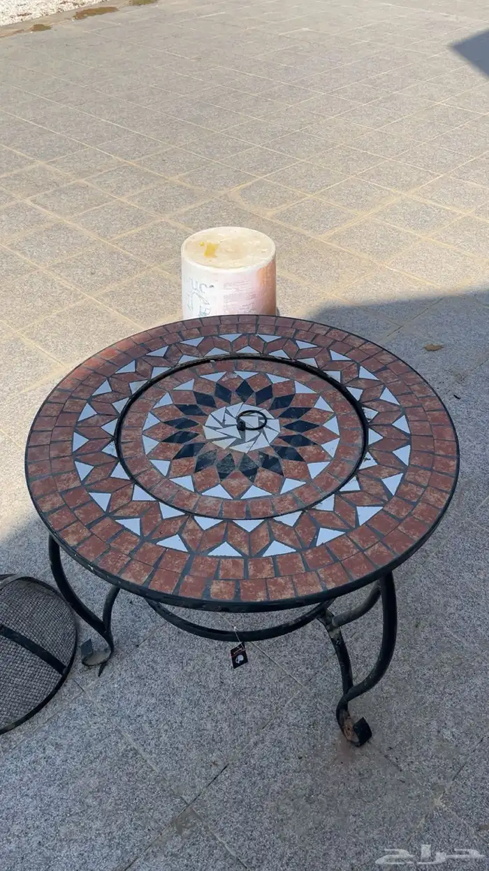 طاوله ومنقل ضو 0