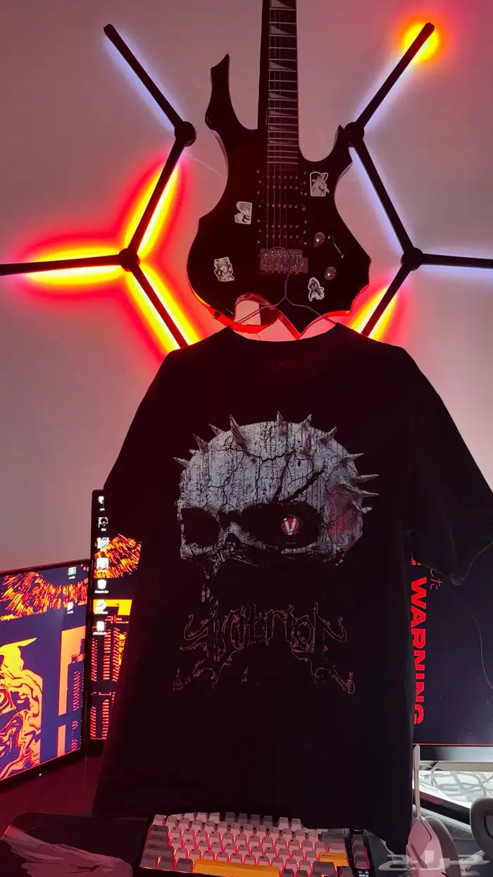 تي شيرت metal   goth 1