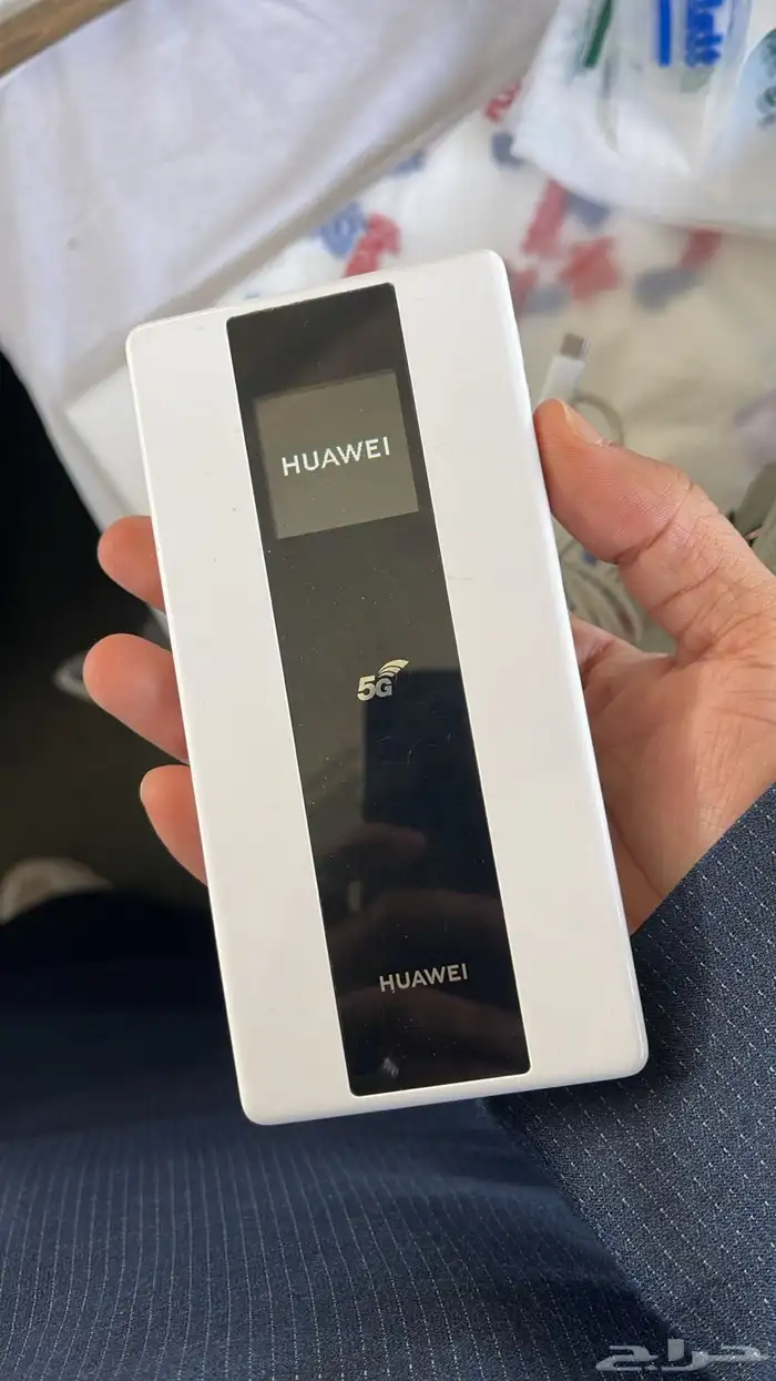 راوتر هواوي 5G محمول يشغل شرايح STC 1